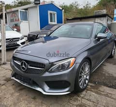 Mercedes Benz C300 4 matic coupe 2017 full options 0