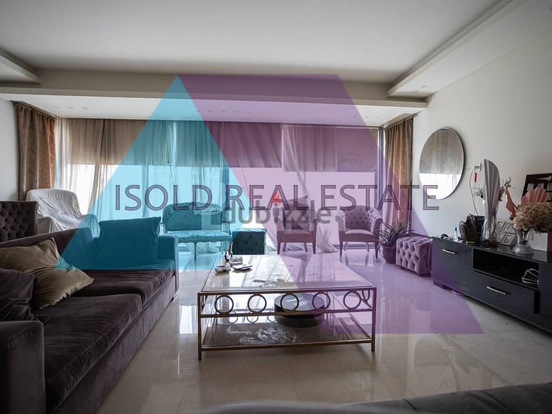 A decorated 200 m2 apartment for rent in Clemenceau/Beirut 1