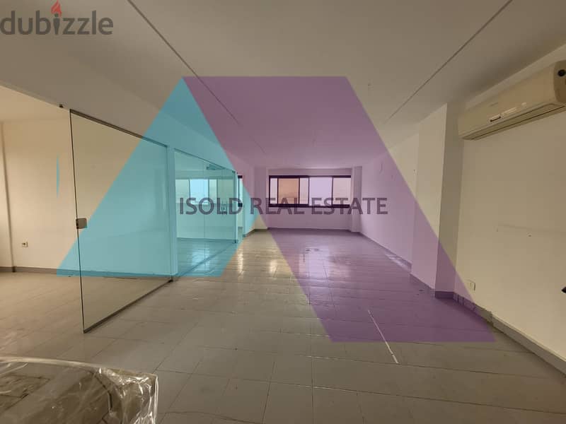 A 120 m2 office in a commercial center for rent in Bauchrieh 1
