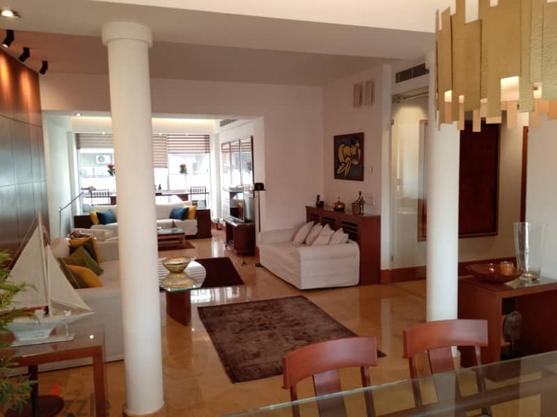 200 Sqm | Fully Furnished Apartment For Rent in Beirut - Manara 1