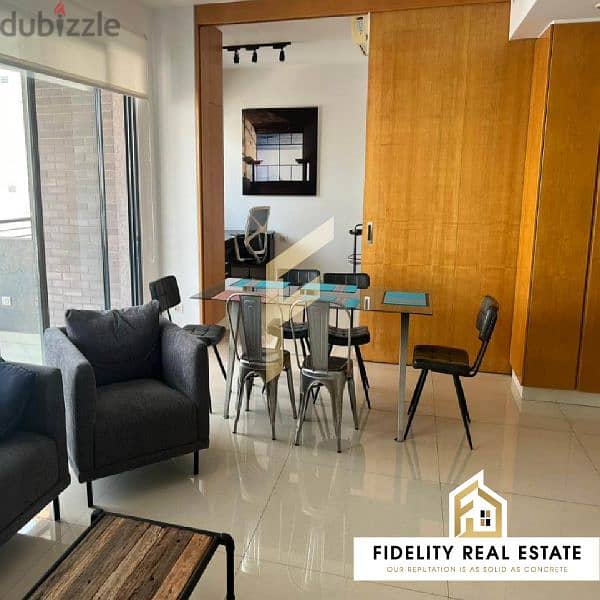 Furnished apartment for rent in Achrafieh AA34 1