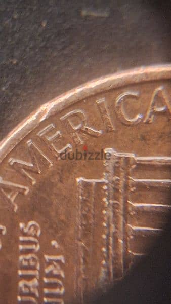 1989 lincoln penny double die revers 1