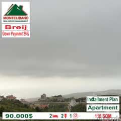 Payment Facilities !!! 15000$ Down Payment for sale in Breij!! 0