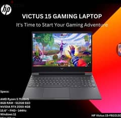 victus 15 gaming laptop