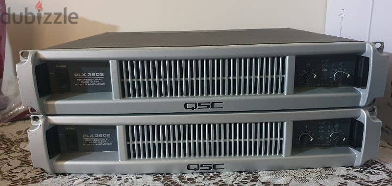 2×QSC original power amplifiers 0