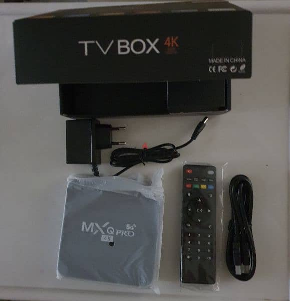 MXQ PRO 4K 5G Android TV Box + IPTV Bein sports OSN movies and series 2