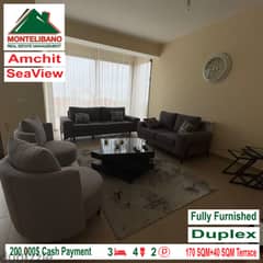 a Fully Furnished Villa for sale in Amchit!!! open Sea View!!