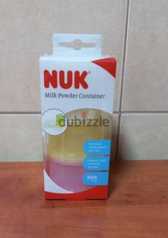nuk milk powder container
