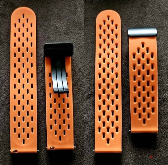 Watch Silicone Strap - 22mm with Magnetic Lock 8