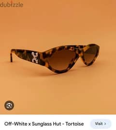 Off White Brand Women’s Sunglasses New Condition