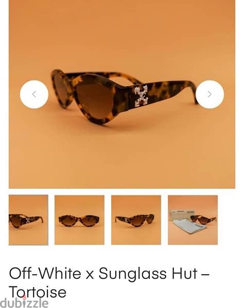 Off White Brand Women’s Sunglasses New Condition 8