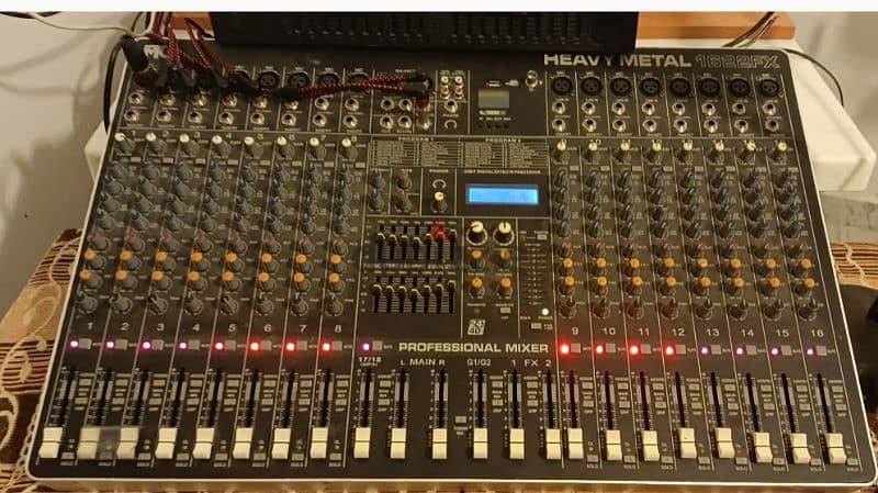 audio mixer HEAVY METAL 1622 FX 1