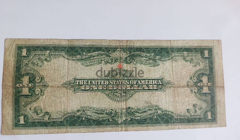 Super Large USA One Dollar Banknote1923 دولار اميركي ورقي كبيرعام ١٩٢٣ 1