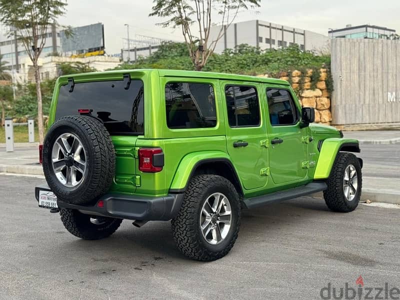 jeep Sahara  unlimited like new jiled xanon 4