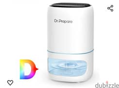 Dr. Prepare 1000ml, Dehumidifier & Air Purifier+Filter/3$ delivery