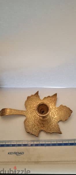 vintage candle holder copper gift 0