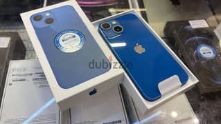 Open Box Iphone 13 mini 256gb Blue  Battery health 87% original & new