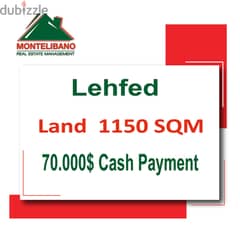 Land for sale in Lehfed!!!