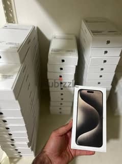 iphone 15 pro 256G all colors (not active) 0