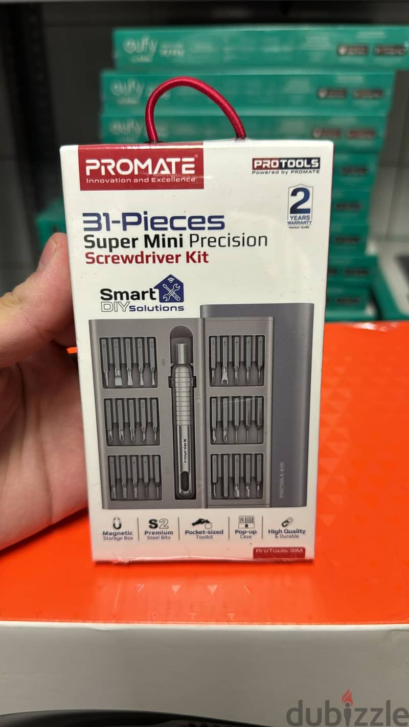 Promate 31-pieces super mini precision screwdriver kit great & best of 1