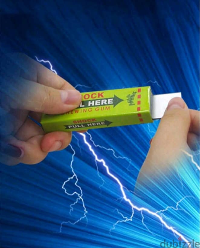 funny prank electric gum 1