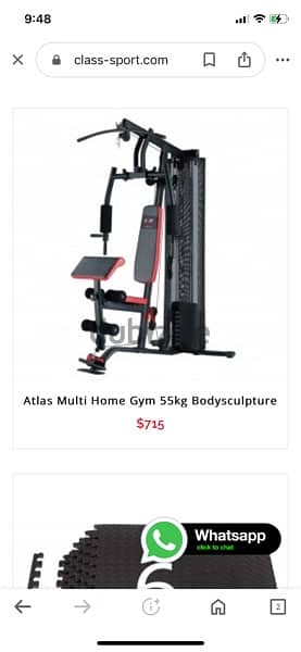 Body Sculpture Home gym - High Quality 5