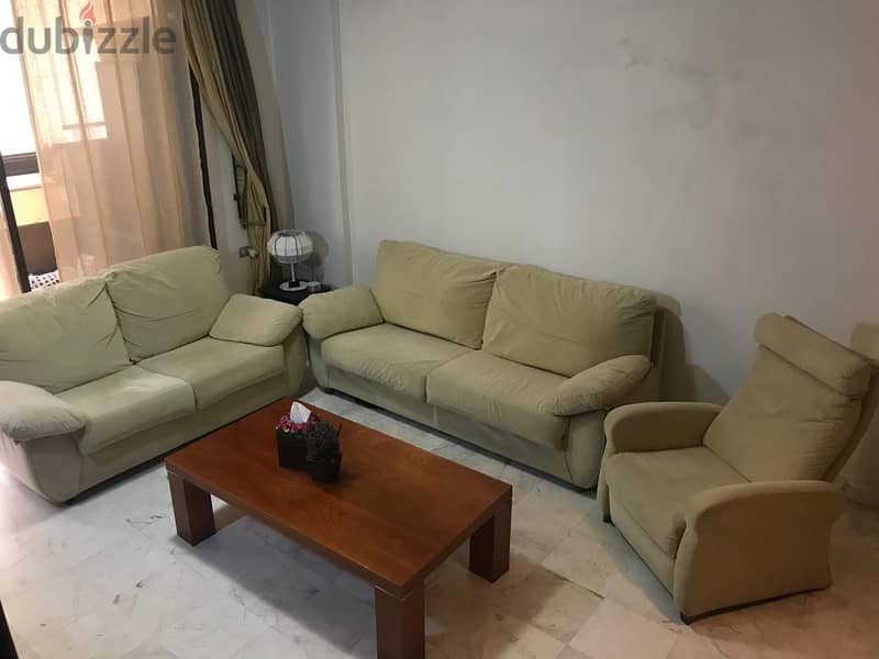 Living room sofas and armchair extendable 5