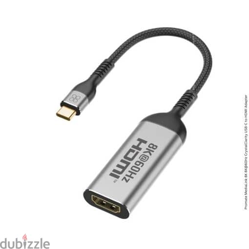 Promate MediaLink-8K 8K@60Hz CrystalClarity USB-C to HDMI Adapter 2