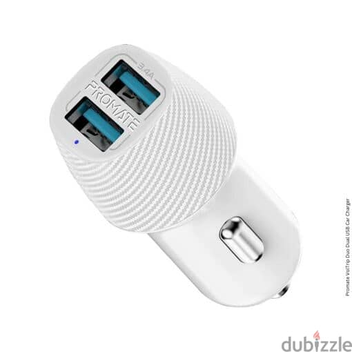 Promate VolTrip Duo Dual USB Car Charger 1