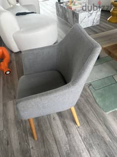 Grey modern dining chairs
