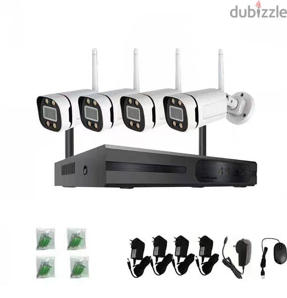 wireless security cameras 4 cam full options 3