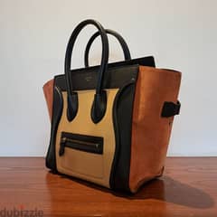 Celine Baby Grained Calfskin Bag (Pre-Owned Handbag)