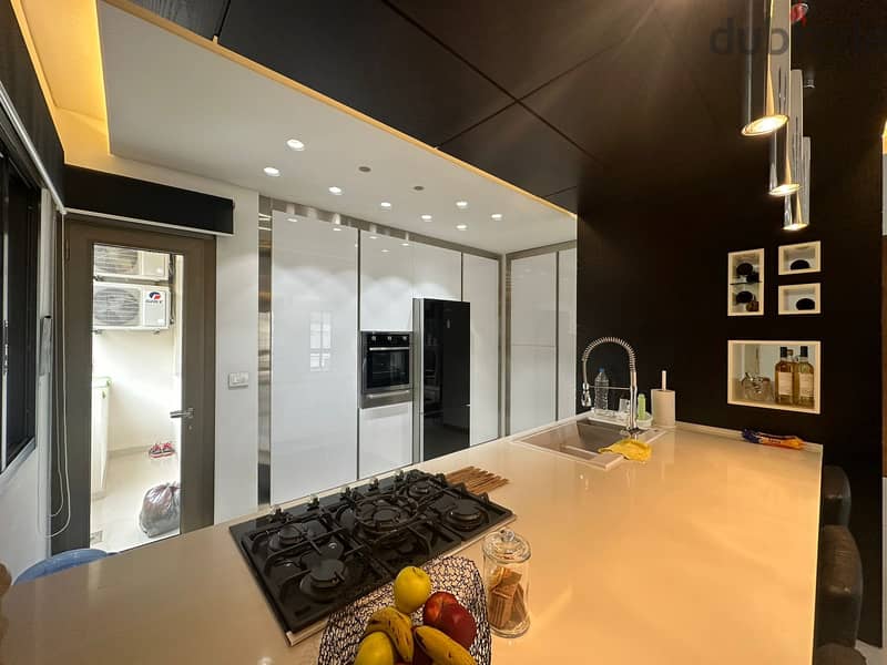 Bsalim | Fully Furnished 210m² Duplex | Building Age 7 | Terrace 4