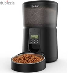 Balimo Automatic Cat Feeder, 4L Automatic Cat Feeder 1-4 meals/day 0