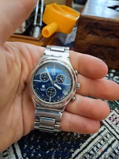 Swatch blue face