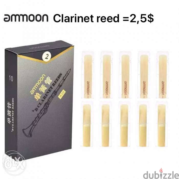 Reeds for saxophone and clarinet 2