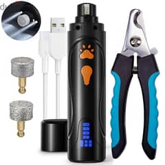 Dog Nail Grinder, Dog Nail Trimmers and Clippers Kit