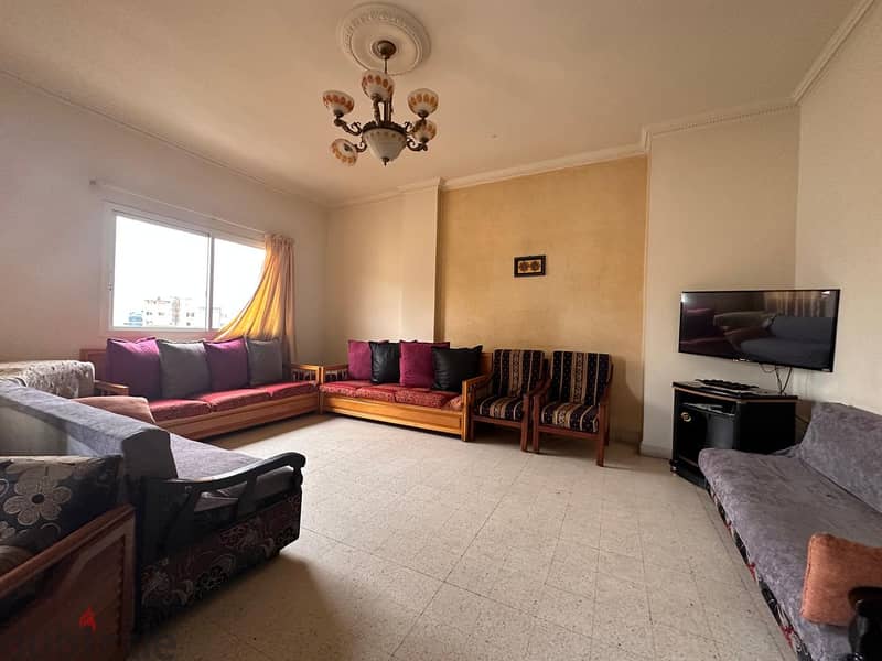 Dora | Semi-Furnished 125m² | 2 Bedrooms | Balcony | Prime Location 3