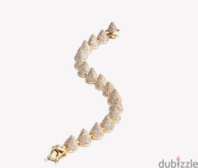 eddie borgo pavé cone bracelet