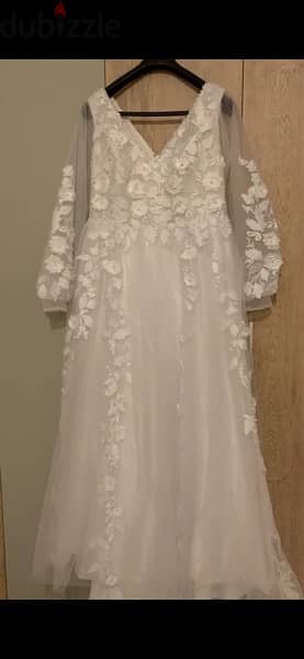 wedding dresses used once custom made 1