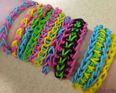 Rainbow Loom Bracelets 0