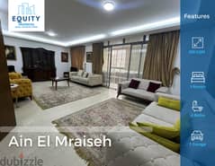 Ain El Mraiseh | Fully Furnished | Top Catch | 200 SQM | #MB645125