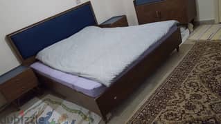 used kind size bed for sale تخت مستعمل للبيع