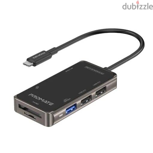 Promate 100w 9 in 1 PrimeHub-Go USB-C Hub 3