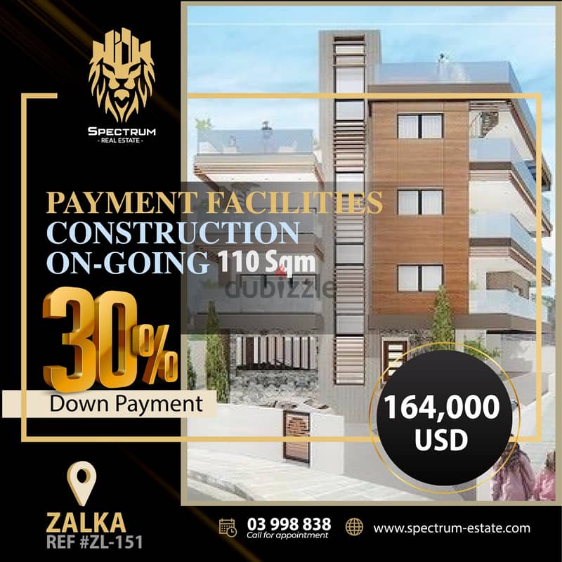 ZALKA PRIME CONSTRUCTION ON-GOING WITH PAYMENT FACILITIES , (ZL-151) 0