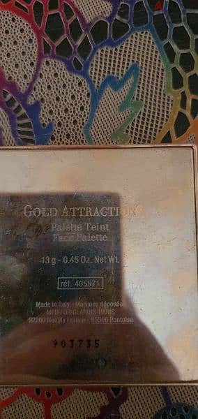 Clarins Face palette Gold Attraction 2