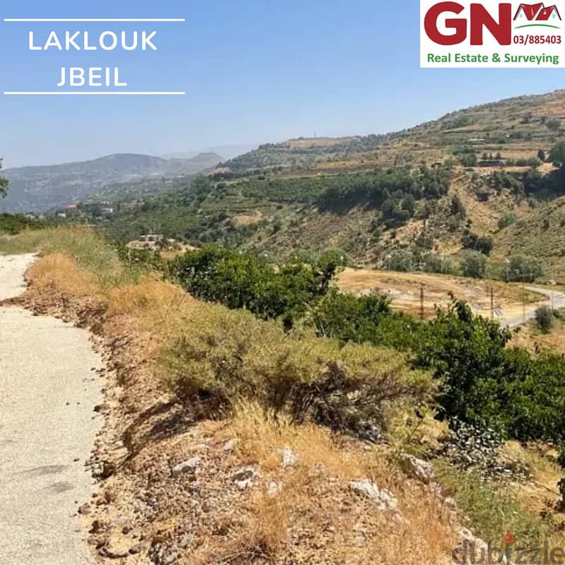 Land For Sale in Laklouk 835m2 only for 65,000$ ارض في القلوق 4