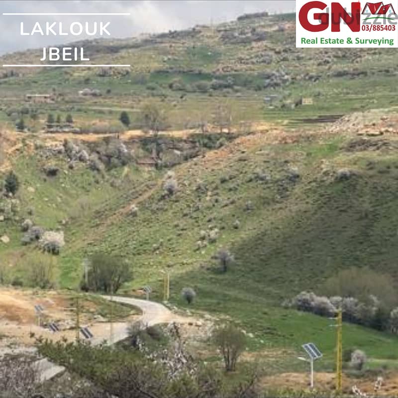 Land For Sale in Laklouk 835m2 only for 65,000$ ارض في القلوق 5