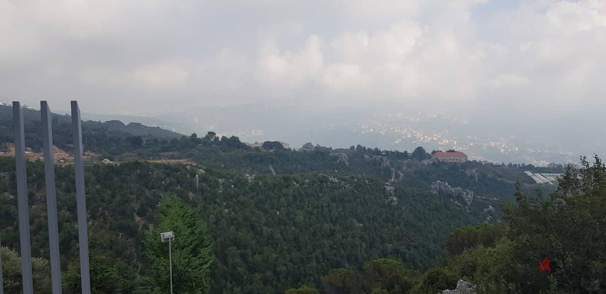 L13860-Land With Amazing View and Building Permit for Sale in Ajaltoun 0