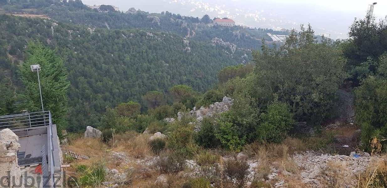 L13860-Land With Amazing View and Building Permit for Sale in Ajaltoun 1